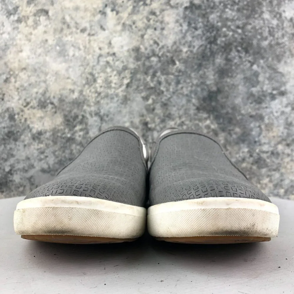 Josef Seibel Women's Size 39 (8-8.5) Sina 39 Grey Leather Slip On Sneakers